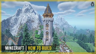 Minecraft How to Build an Enchanting Tower Tutorial [upl. by Cornall694]