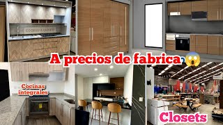 VER PARA CRÉER 😍 MUEBLES DE COCINAS INTEGRALES Y CLOSETS A INCREIBLES PRECIOS 💸💸 [upl. by Alliehs]