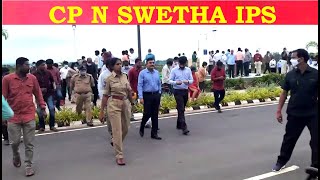 New Commissioner of Siddipet N Swetha IPS Grand Entry  Police Commissionerate [upl. by Notneb]