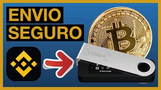 ✅ COMO ENVIAR BITCOIN BTC de BINANCE a LEDGER 🔒 [upl. by Aihsenek808]