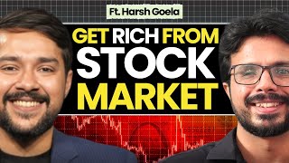 Stock Market Can Make You Rich In 2024  Complete Guide For Beginners  Harsh Goela  EP49 [upl. by Htide]