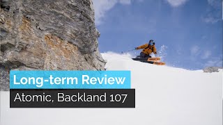 Atomic Backland 107  LongTerm Ski Review [upl. by Aleunam]