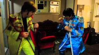 Bootleg Beatles Show  Sgt Peppers Sparring In The Dressing RoomS [upl. by Townshend]