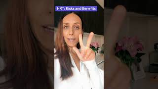 HRT  Hormone Replacement Therapy Benefits and Risks hormonebalance hormonaltherapy [upl. by Sucerdor946]