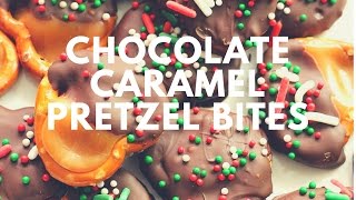 Chocolate Caramel Pretzel Bites  Ep 6 Sweet Holidays [upl. by Egedan]