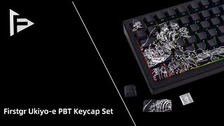 Firstgr Ukiyoe PBT Keycap Set [upl. by Akcir]