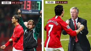 When Cristiano Ronaldo Substituted amp Shocked Sir Alex Ferguson [upl. by Oralie]