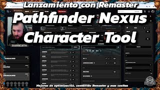 Pathfinder 2e  Lanzamiento oficial del Creador de personaje amp Ficha digital con el Remaster [upl. by Kacy]