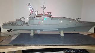 Armidale Class Patrolboat 3D Druck RCEinbau [upl. by Laddy327]