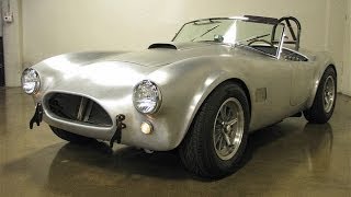 1965 Kirkham Cobra for Sale Brushed Aluminum 289 Slabside Cobra [upl. by Macdougall]