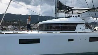 Picking up Nina and heading to Aegina  EP 44 Sailing Seatramp [upl. by Atat]