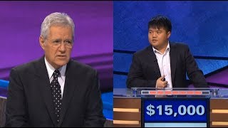 Jeopardy  Arthur is Insufferable Clashes with Alex Mar 11 2014 [upl. by Meade]