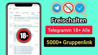 So entsperren Sie den Gruppenlink für Telegram 18 und alle 5000 im TelegramUpdate 2023 [upl. by Bergwall]