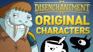 Artists Draw Original Disenchantment Characters ft Bill Oakley [upl. by Deborah954]