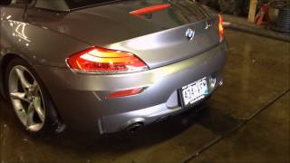 ar design E89 Z4  N54 Catless Downpipes Sound Clip [upl. by Gerrit]