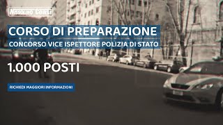 Corso di preparazione al Concorso Vice Ispettori Polizia di Stato [upl. by Sllew]