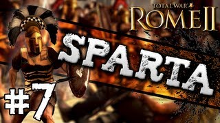 Total War Rome II Sparta Campaign 7  Spartan Might [upl. by Astrea]