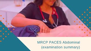 MRCP PACES Station 1  Abdominal [upl. by Maghutte667]