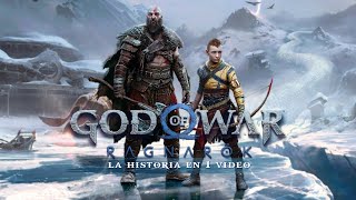 God of War Ragnarok  La Historia en 1 Video [upl. by Amitarp650]