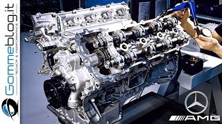 Mercedes AMG V8 ENGINE  PRODUCTION German Car Factory [upl. by Peggie]