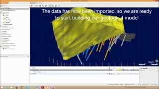 Building a geological model in Leapfrog Geo  Part 1 of 3 [upl. by Eiluj684]