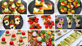 10 Appetizers Canapés and Starters for Christmas [upl. by Gnanmas]