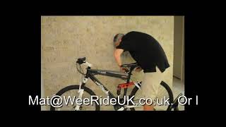 Fitting a WeeRide Safest Bike Seat in 5 mins [upl. by Laehcimaj]