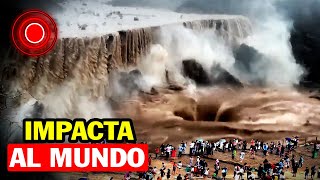 Impacta al Mundo Mira como el desierto se inunda en cuestos de segundos [upl. by Leirvag62]