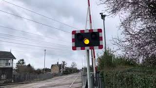 Helpston Level Crossing  Cambridgeshire 14022024 [upl. by Janna204]