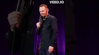 Bill Burr 👀 NO REASON TO HIT A WOMAN 😂 shorts comedy funnyshorts comedyshorts funny [upl. by Aissyla]