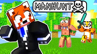 KLORNA si COSTIN ma VANEAZA in MINECRAFT  Manhunt [upl. by Ardme]