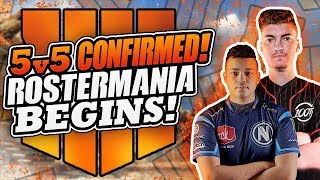 CWL REVEAL  5v5 CONFIRMED FOR BO4  ROSTERMANIA WILL BE INSANE 2019 VEGAS  CWL FINALS MLG RULESET [upl. by Garth525]