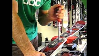 How the Professionals Mount an Alpine Ski Binding [upl. by Nannette190]