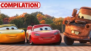 Every Cars on the Road Episode ⚡️  Pixars Cars On The Road  Compilation  disneyjr [upl. by Claire267]