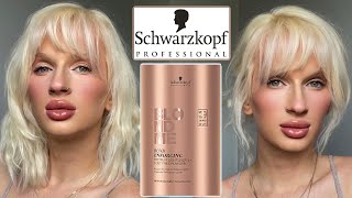 Bleaching My Hair Schwarzkopf Blondme [upl. by Ethelbert]