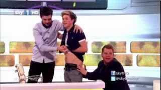 A League Of Their Own 1Ds Niall Horan gets a tattoo [upl. by Sukramed]