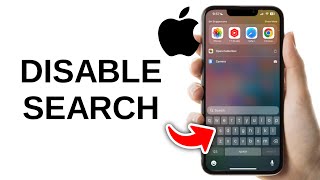 How to Disable SEARCH on iPhone Lockscreen [upl. by Aber982]