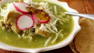 POZOLE VERDE DE POLLO  ALE DE NAVA [upl. by Casia]