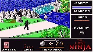 The Last Ninja PCDOS 1988 System 3 Activision [upl. by Huai885]