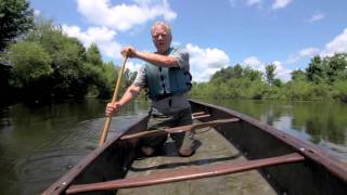 Total Outdoorsman How to Paddle a Canoe Solo [upl. by Ibrek]