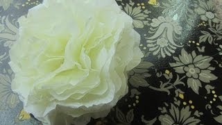 How to Make a Coffee Filter Flower Tutorial Step by Step [upl. by Naoh830]