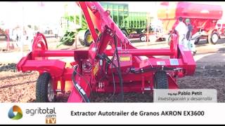 Extractor Autotrailer de Granos AKRON EX3600 [upl. by Strader]