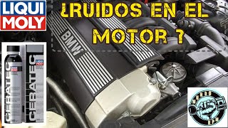 ¿Ruido en el motor Prueba a añadirle al aceite este aditivo  Ceratec liqui moly BMW e34 m50 b25 [upl. by Deehan]