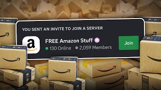 The Discord Server that Scams Amazon [upl. by Hanahsuar573]