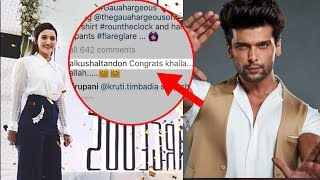 Kushal Tandon Calls Gauahar Khan Khalla [upl. by Dulsea]