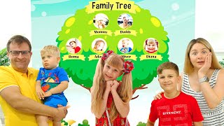 Diana Creates A Family Tree Through Photos  Fun family story [upl. by Selestina]