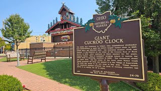 Worlds Largest Cuckoo Clock Sugarcreek Ohio 91424 [upl. by Orfinger]