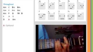 Learn Chords Stories of the Street Leonard Cohen Cover [upl. by Froemming661]