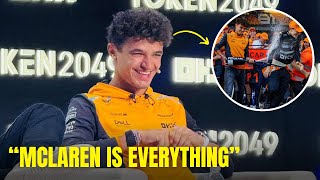 Lando Norris on helping McLaren to be the best team in 2024  Almost in Tears [upl. by Emsmus]