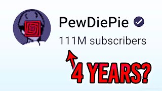 Why Is PewDiePie STUCK At 111 Million Subscribers [upl. by Jean]